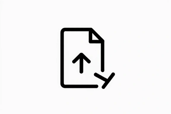 A document icon representing policy updates with an arrow pointing forward
